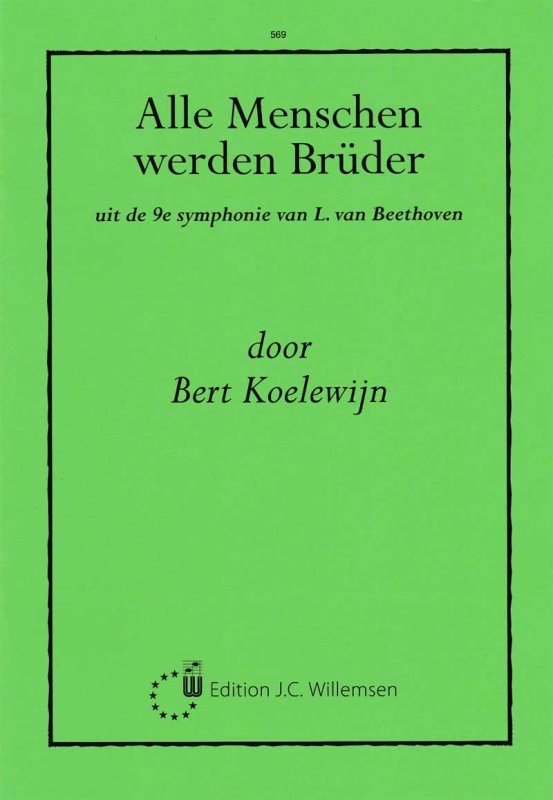 Alle Menschen werden Brüder für Orgel